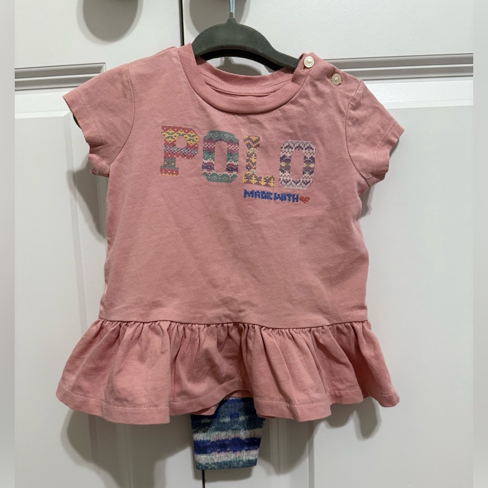 Polo Ralph Lauren Legging & Shirt Set